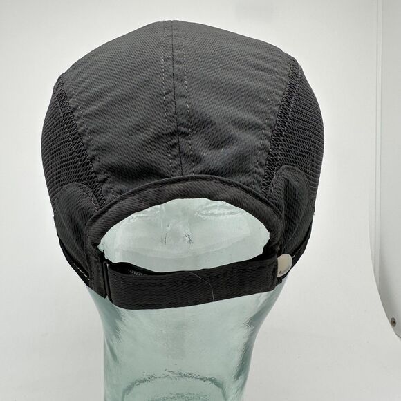 Nike Hat Cap Strap Back Black Dri-FIT Running Lightweight Reflective Mens - Picture 6 of 7